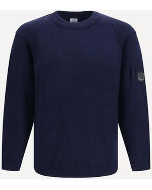 C.P. Company C. P. Company Maglione Girocollo - Blu