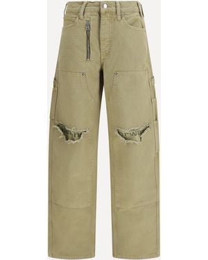 Alexander Wang Zip Carpenter Trousers - Natural