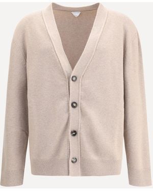 Bottega Veneta Cardigan - Neutro