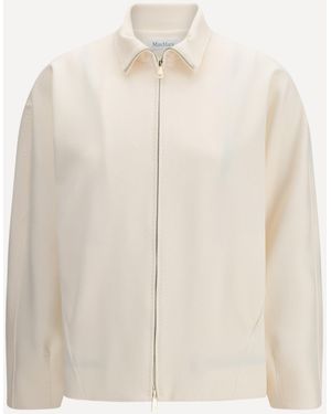 Max Mara Pure Mxppala Jacket - White