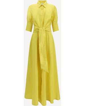 Sara Roka Marysole Long Dress - Yellow