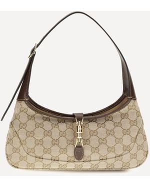 Gucci Borsa A Spalla Jackie Slim Media - Neutro