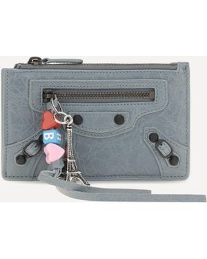 Balenciaga Le City Long Card Holder - Gray