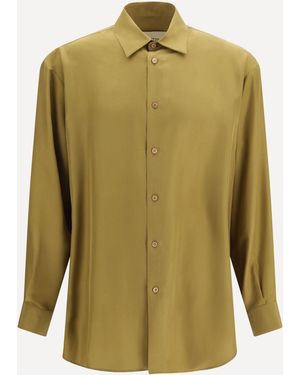 Valentino Tailored Silk Shirt - Green