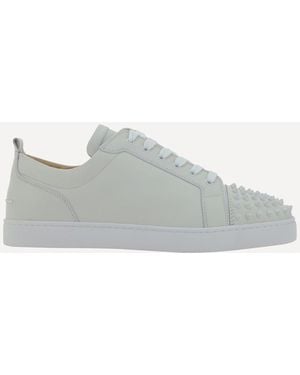 Christian Louboutin Louis Junior Spikes Trainers - White