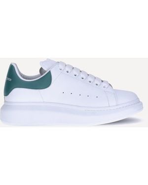 McQueen Leather Sneakers - White