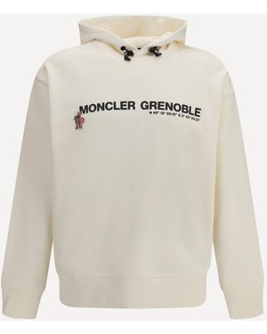 Moncler Cotton Hoodie - White