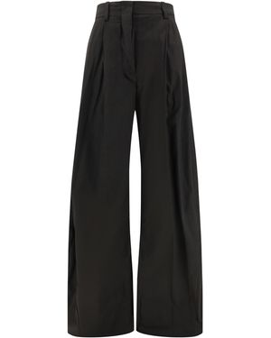 THE LATEST Pantaloni Wide Leg - Nero