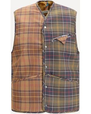 Barbour Cotton Vest - Brown