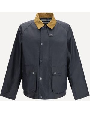 Barbour Wax Jacket Modern Bedale - Blue