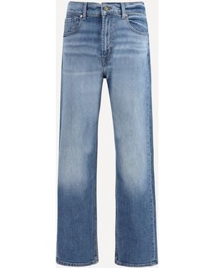 7FOR Straight-Leg Jeans - Blue