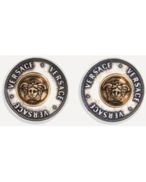 Versace Orecchini Coins - Bianco