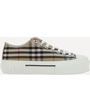 Burberry Sneakers Tnr Jack Low - Bianco