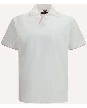 Moorer Bradley-Jcl Polo - White