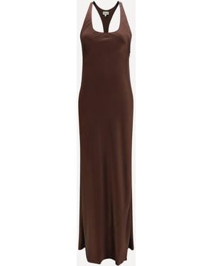 STAUD Juanita Long Dress - Brown