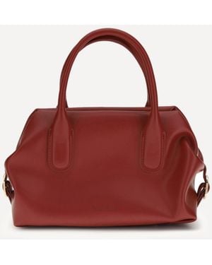 THEMOIRÈ Tallia Trunk Small Handbag - Red