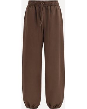 Palm Angels Palm Tree Track Trousers - Brown