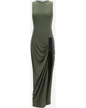 Coperni Long Fitted Dress - Green
