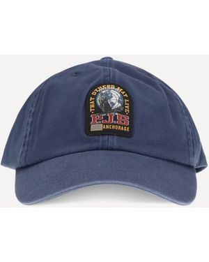 Parajumpers Baseball Cap With Logo - Blue
