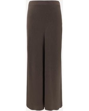 Brunello Cucinelli Midi Skirt - Brown