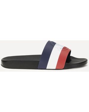 Moncler Basile Rubber Slippers - White