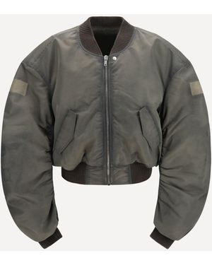 Rick Owens Secchia Flight Bomber - Gray