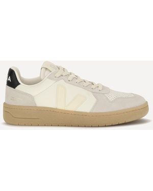 Veja V-82 Leather Sneakers - Natural