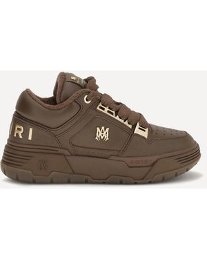 Amiri Metallic Ma-1 Trainers - Brown