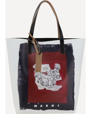 Marni Borsa Tote Tribeca - Rosso