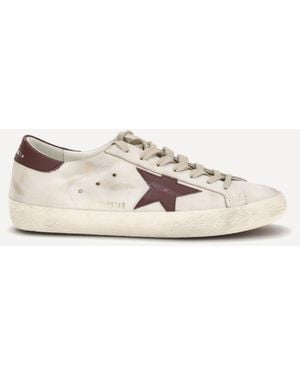 Golden Goose Super Star Trainers - Natural