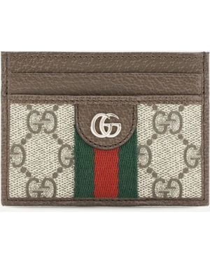Gucci Ophidia Card Holder - Grey