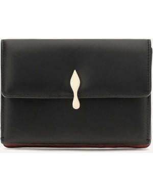 Christian Louboutin Bettina Leather Wallet - Black