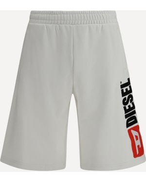 DIESEL P-Crow-Div Track Shorts - Gray