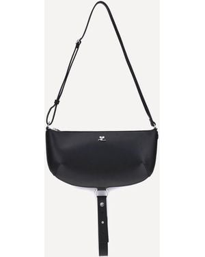 Courreges Borsa A Spalla Holy Eclipse - Bianco