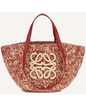 Loewe X Paula's Ibiza Eclipse Basket Bag - Pink