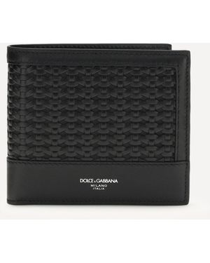 Dolce & Gabbana Plongé Leather Wallet - Black
