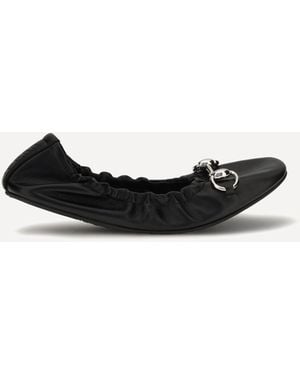 Gucci Prima Ballerinas - White