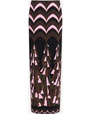 PUCCI Fitted Long Skirt - White