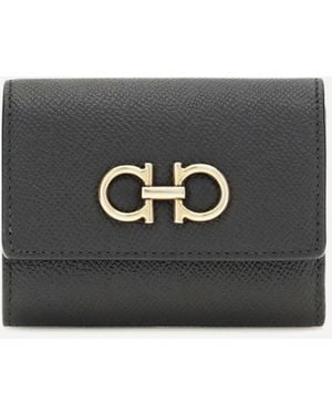 Ferragamo Trifold Wallet - Black