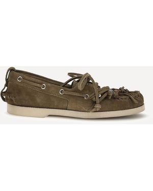 Golden Goose Boat Loafers - Natural