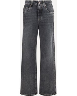 Brunello Cucinelli Straight Jeans - Gray