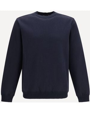 Loro Piana Whitney Crew Neck Sweatshirt - Blue