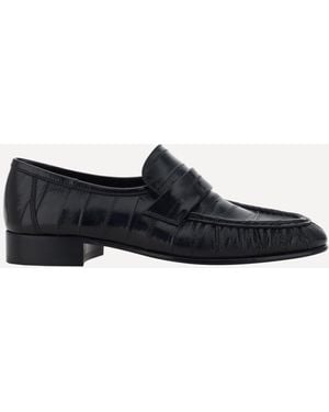 The Row Soft Loafers - White