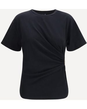 Pinko T-Shirt Mary Draped - Black