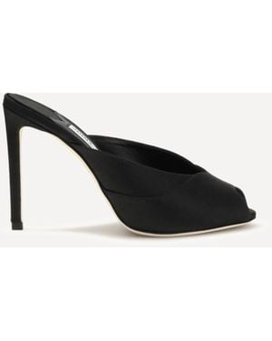 Jimmy Choo Brigitte Mules Sandals - Black
