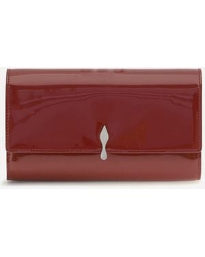 Christian Louboutin Portafogli Bettina Con Catena - Rosso