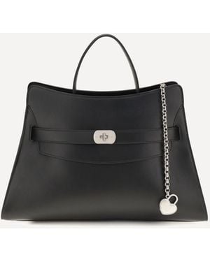 McQueen Locke Shoulder Bag - Black