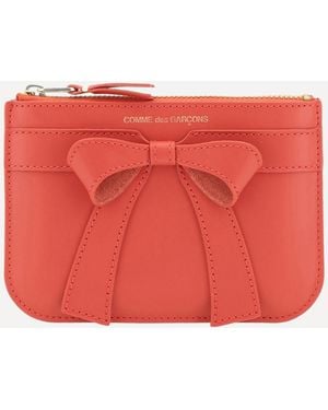 Comme des Garçons Big Bow Wallet - Red
