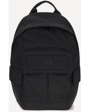 Y-3 Logo Backpack - Black