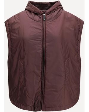 Max Mara Gilet Imbottito - Viola